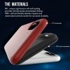 X-GUARD DUAL LAYER RUGGED CASE Pancerne etui iPhone XS MAX (czerwony)